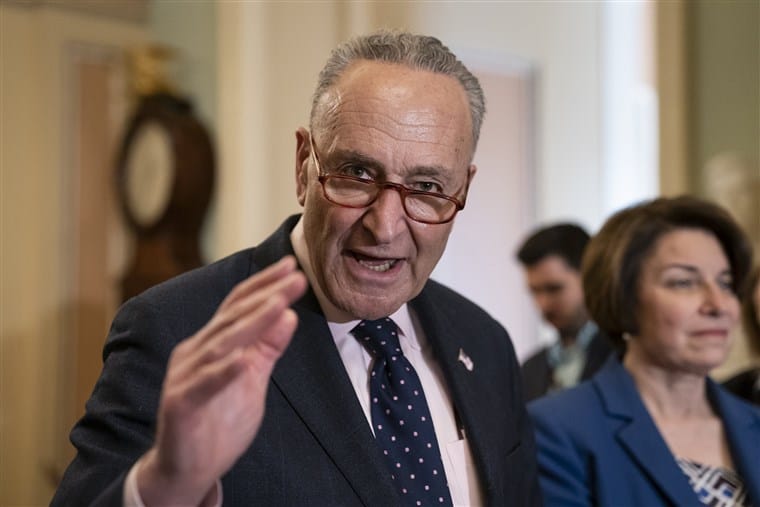 Chuck Schumer sends letter to Mitch McConnell outlining witnesses Democrats would like to call in the impeachment trial.