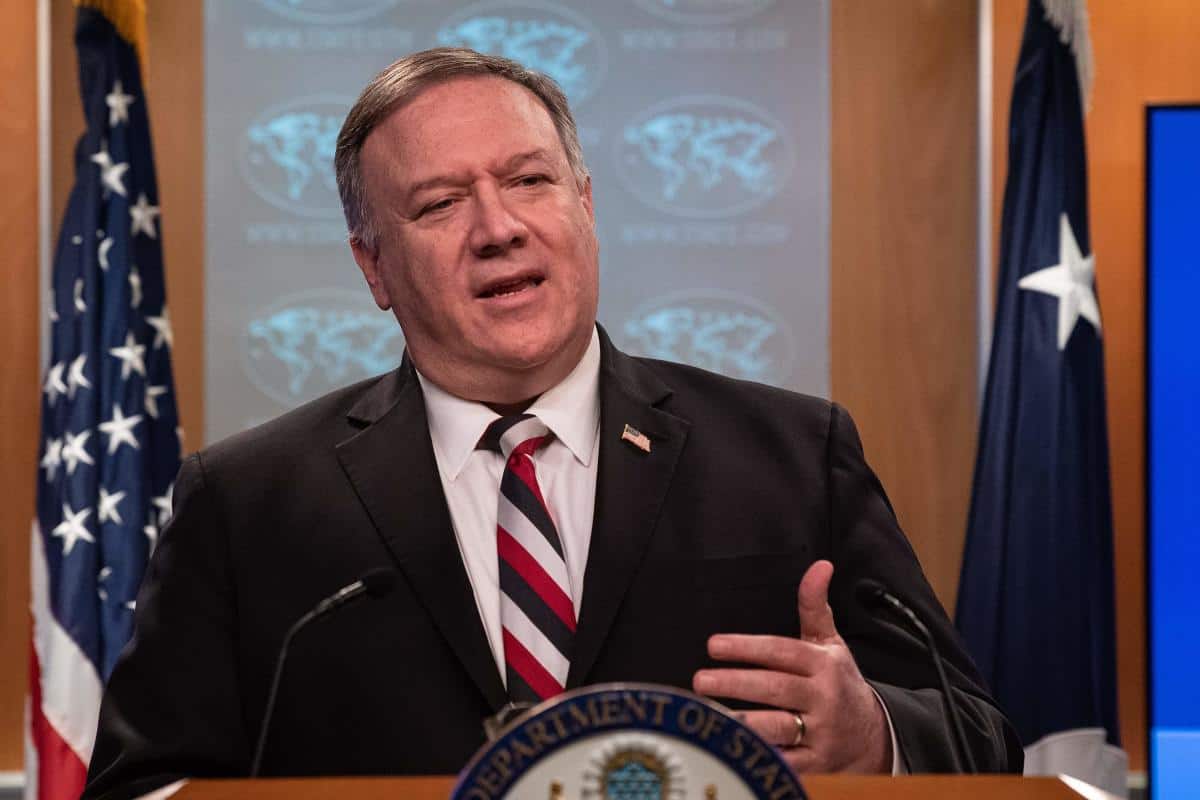 Mike Pompeo Said He Did Not Know That The Fired State Department Inspector General Was Investigating Him.