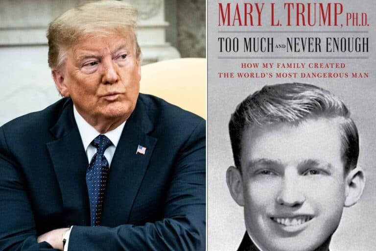 Mary Trump’s book to be released next week.