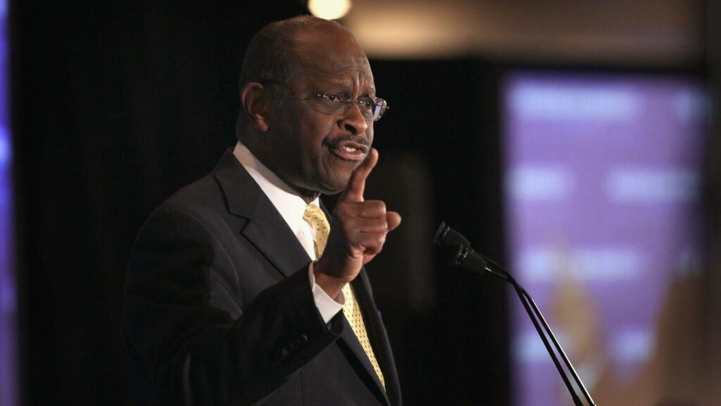 Herman Cain hospitalized with coronavirus weeks after attending Trump’s rally in Tulsa.