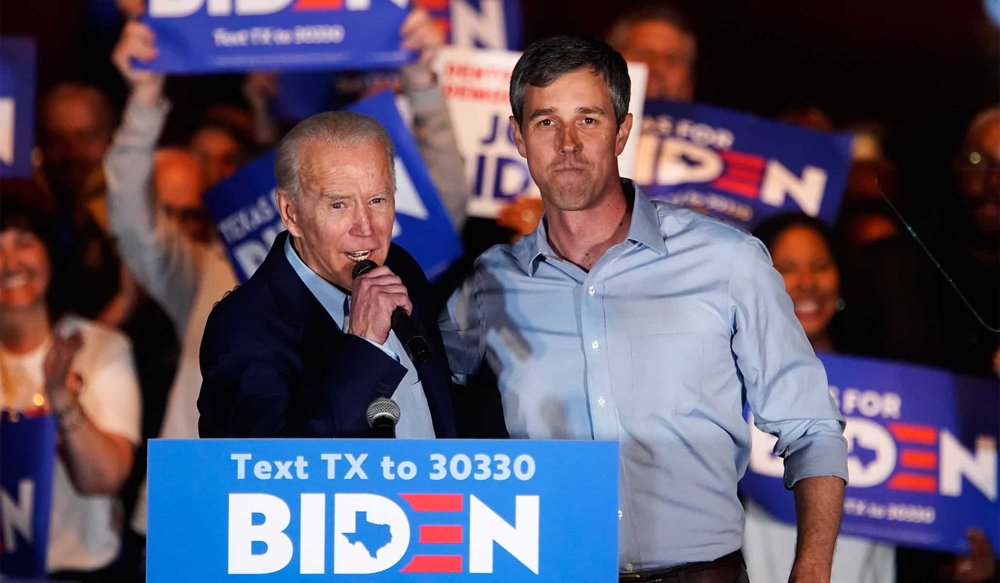 Beto O'Rourke predicts Joe Biden will win Texas.