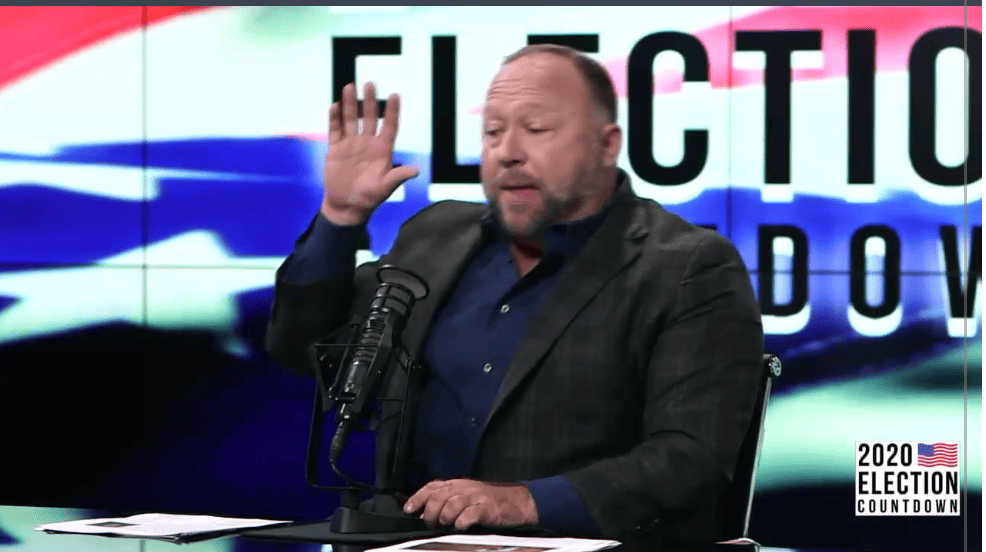 Alex Jones claims sources at the White House told him RBG was sacrifice to increase Democratic turnout in the election.