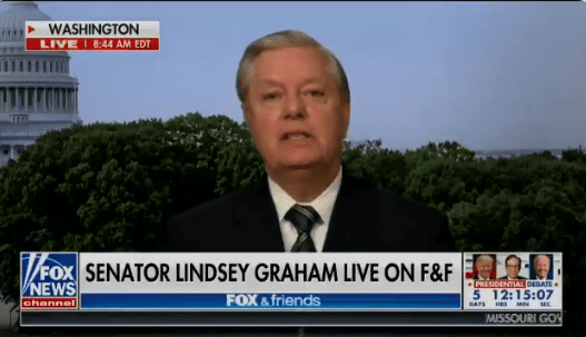 Lindsey Graham begs for campaign donations on Fox News: "I am getting killed financially."