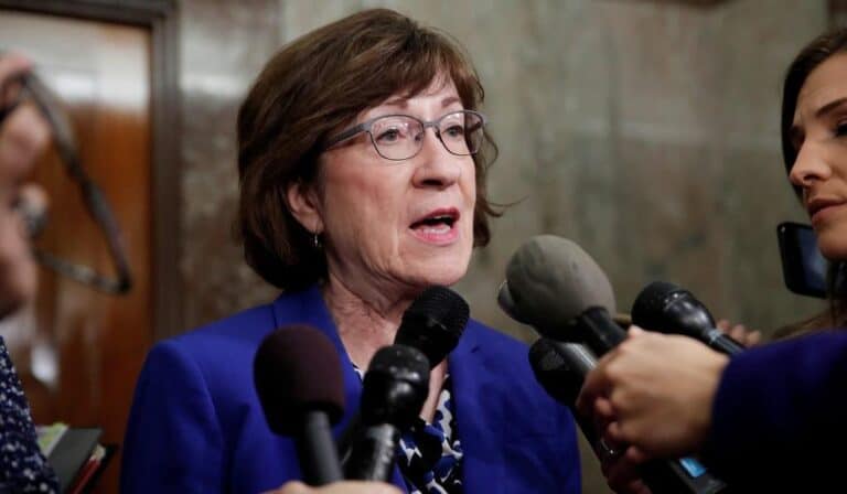 Susan Collins says Supreme Court vacancy should be filled “by the president who is elected on November 3.”