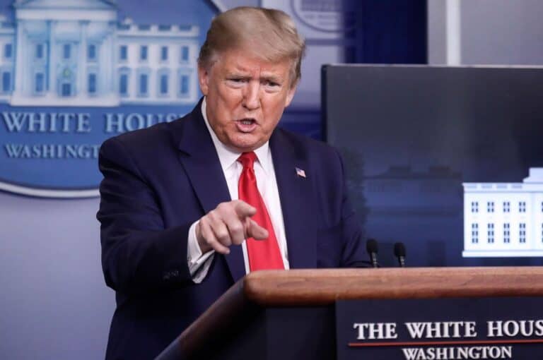 Trump calls NYT report on his taxes “totally fake news”.