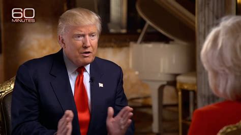 Trump abruptly ends 60 minutes interview with Leslie Stahl.