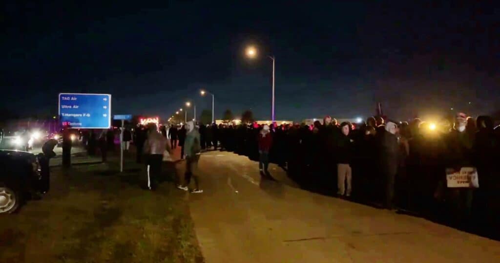 Donald Trump left his supporters stranded in the cold after Nebraska rally, several treated for hypothermia.