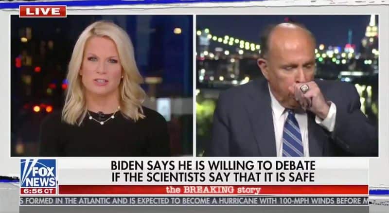 Rudy Giuliani says he's taking hydroxychloroquine.