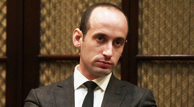 Stephen Miller tests positive for coronavirus.