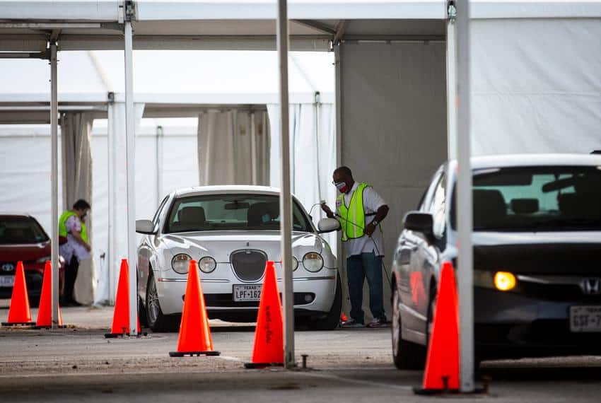 Texas federal court judge rules that 127,000 ballots cast using drive-thru voting in Texas can be counted.