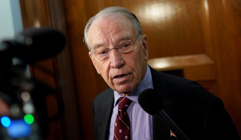 Chuck Grassley to quarantine after exposure to COVID.