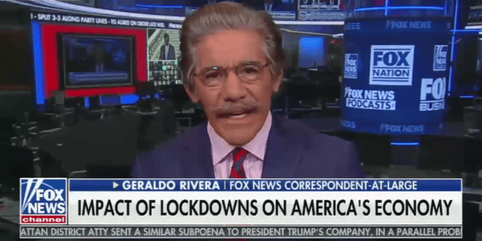 Geraldo Rivera suggests naming the COVID vaccine after Donald Trump to cheer him up: "Have you gotten your Trump yet?"