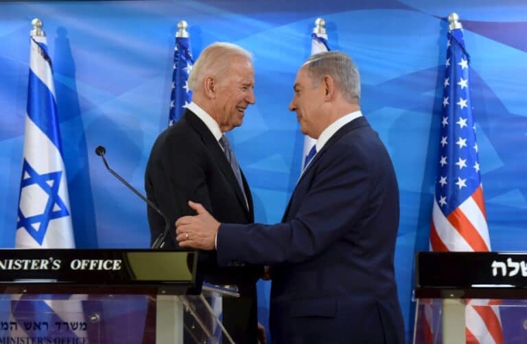 Biden spoke with Israeli leaders by phone on Tuesday.