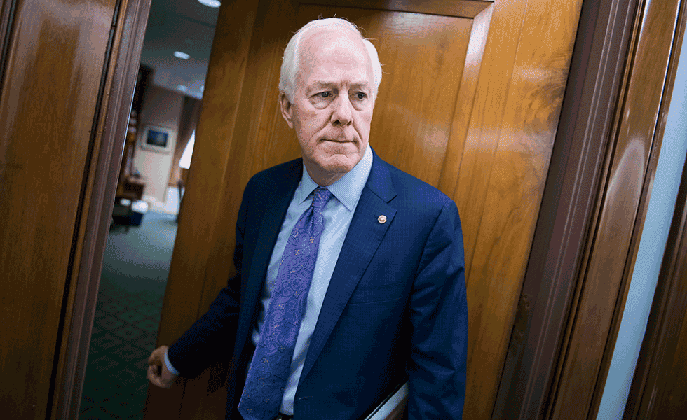 Spokesperson for John Cornyn says there's "zero chance" Neera Tanden gets confirmed.