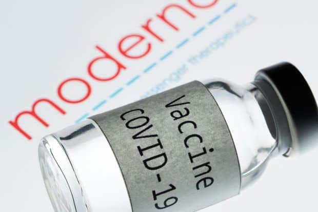 Moderna to ask FDA for emergency abuse authorization for its vaccine candidate.