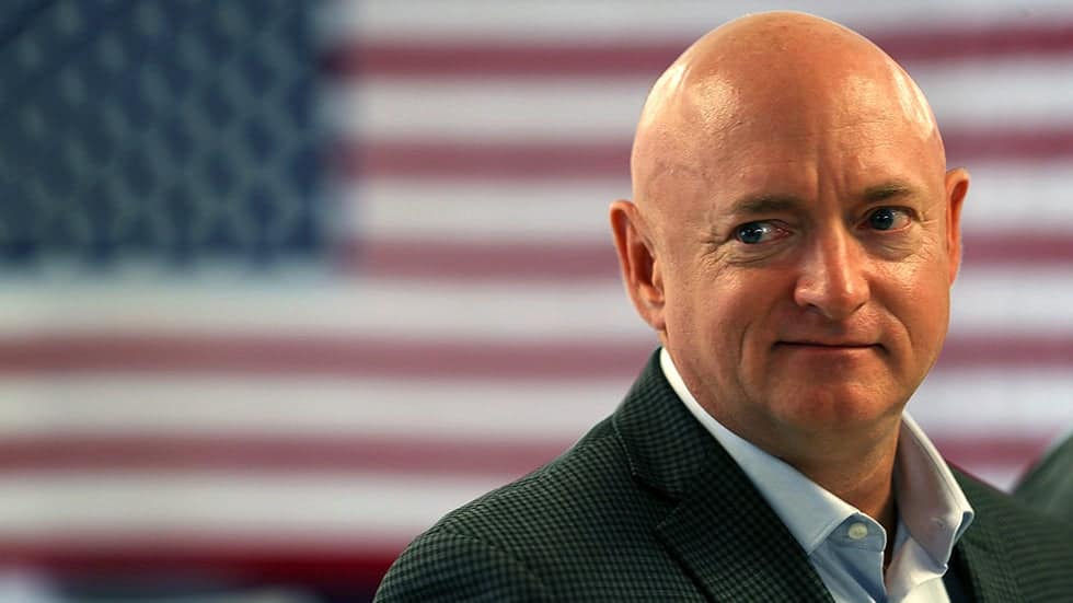 Mark Kelly to be sworn in as Senator on Wednesday.