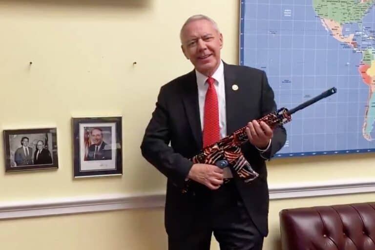 Republican congressman says he will not be taking the COVID vaccine.