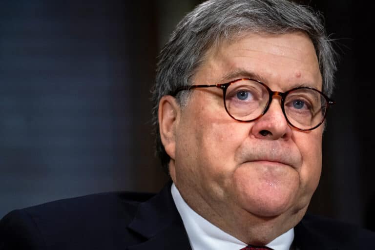 Bill Barr says the DOJ hasn’t found any evidence of widespread voter fraud in the election.