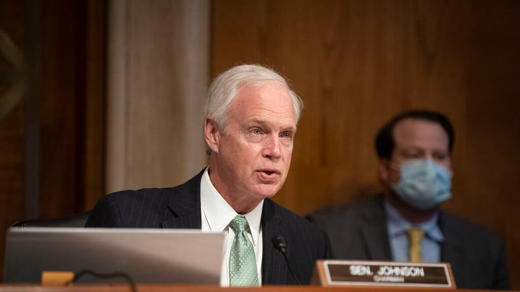 GOP Sen. Ron Johnson blocks $1200 stimulus checks, citing the national debt.