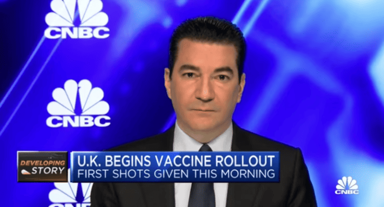 Former FDA Commissioner, now Pfizer board member confirms that the Trump administration turned down offers to buy more doses of the vaccine “multiple times”.