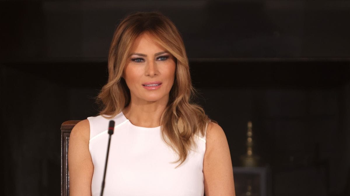 Melania Trump reminds children and military families to "be kind" during the holiday season amid the coronavirus pandemic.