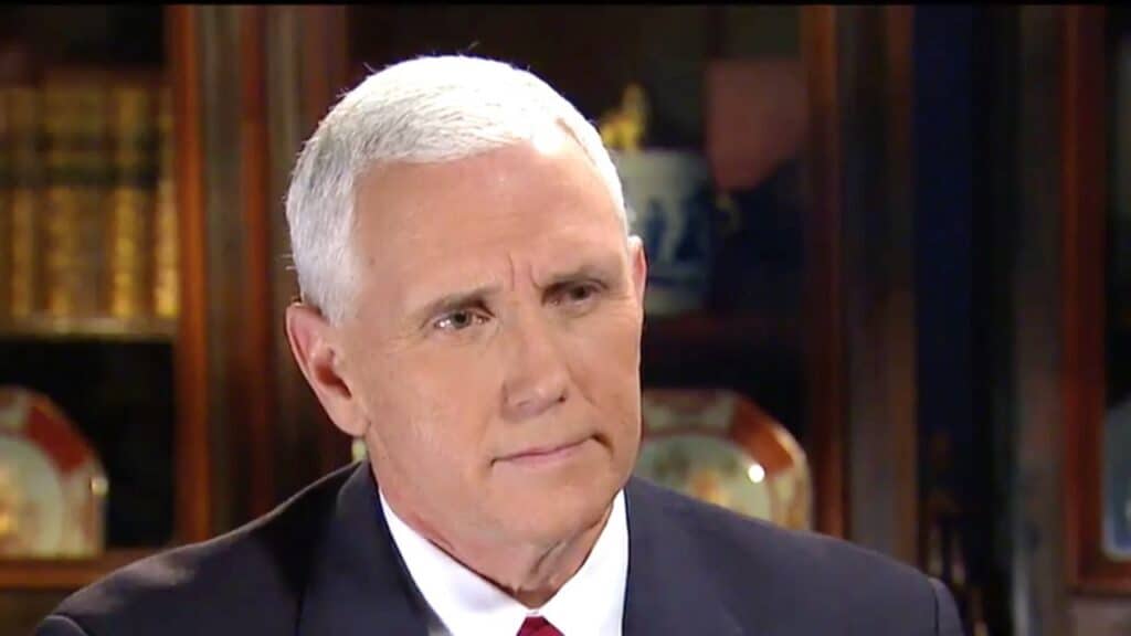 Mike Pence is distancing himself from Trump's post-election mess.