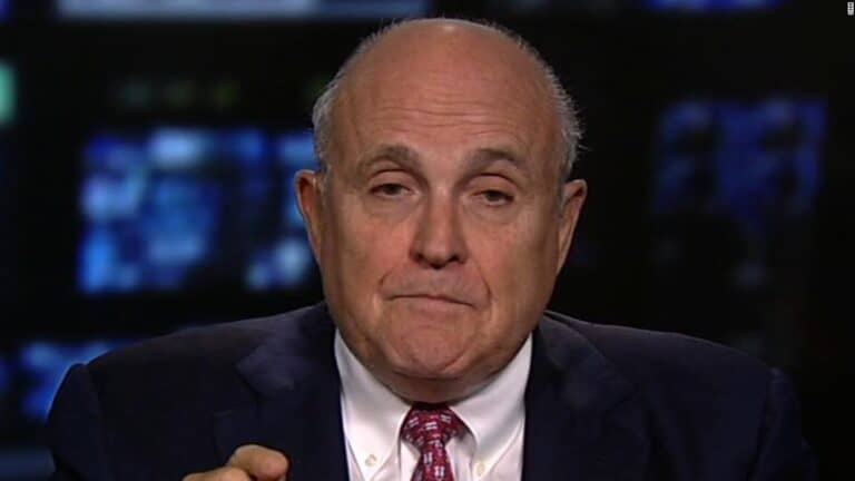 Rudy Giuliani hospitalized after testing positive for COVID-19.