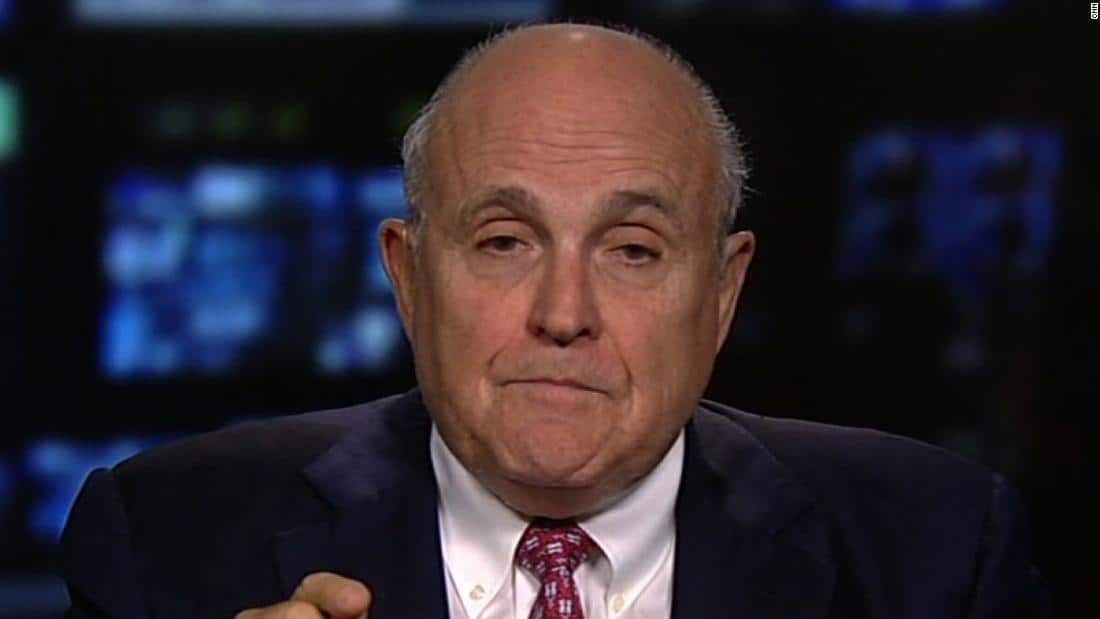 Rudy Giuliani tests positive for Coronavirus.