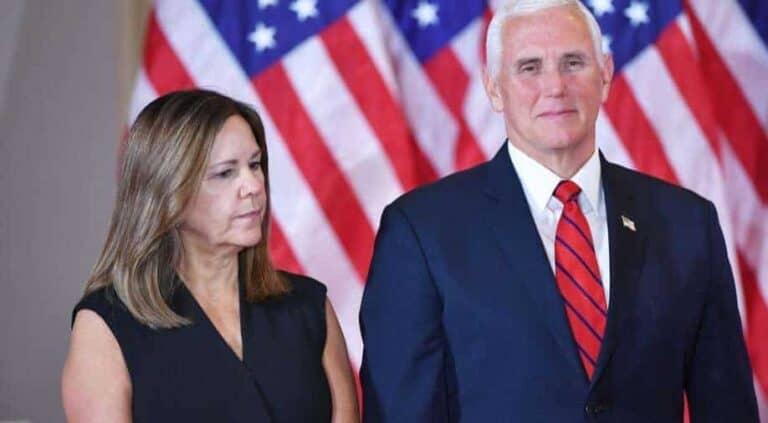 The Pences are homeless, appear to be couch-surfing after returning to Indiana, report says.