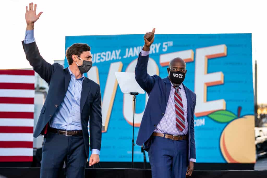 Ossoff is the first Jewish senator from Georgia and will be the youngest sitting U.S. senator at age 33. His victory comes along with the historic win of Raphael Warnock, who will take office as the state's first Black senator. They are the first Democrats to win Senate seats in Georgia since 2000.