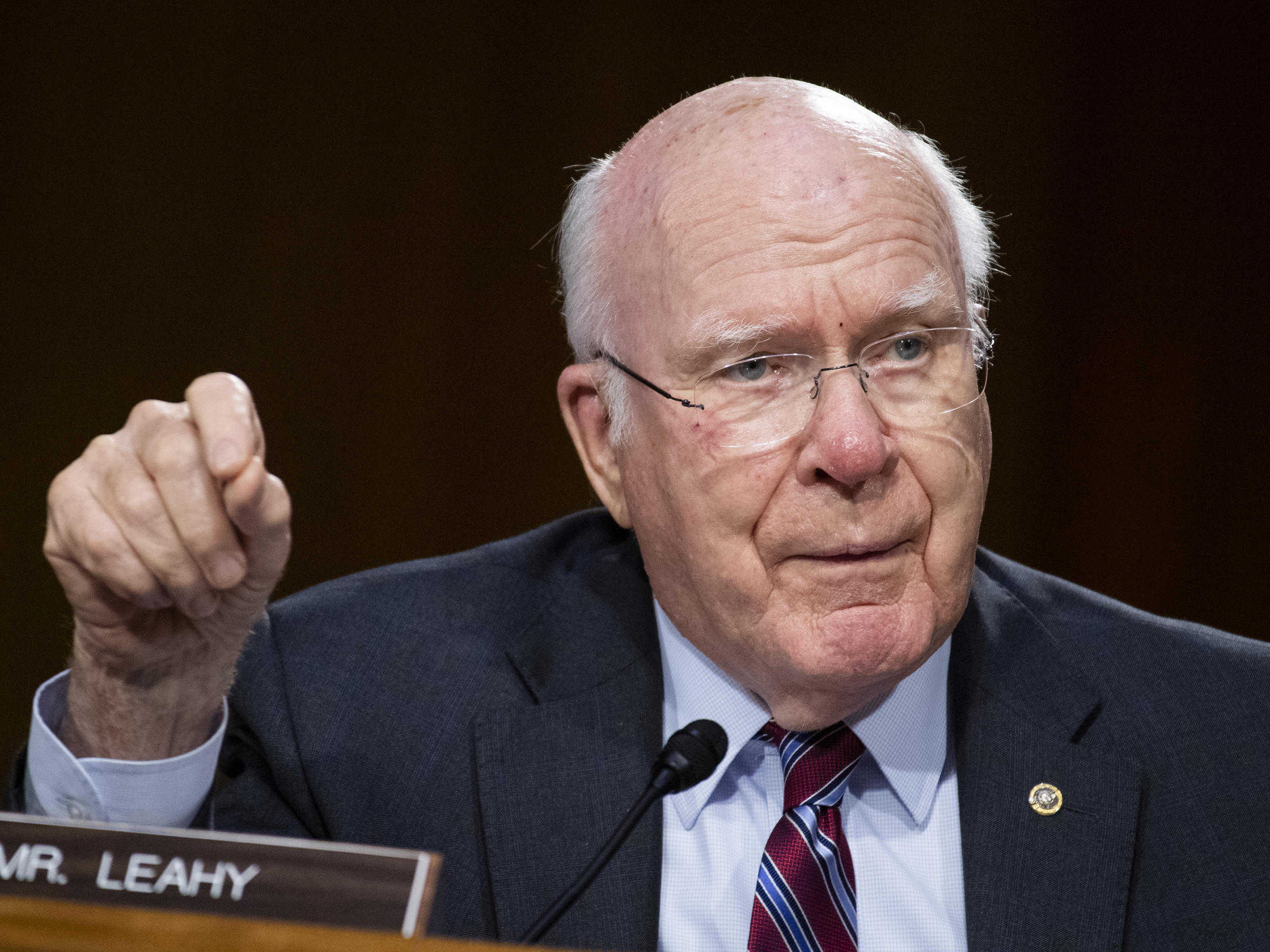 Patrick Leahy to preside over a Donald Trump's second impeachment trial.