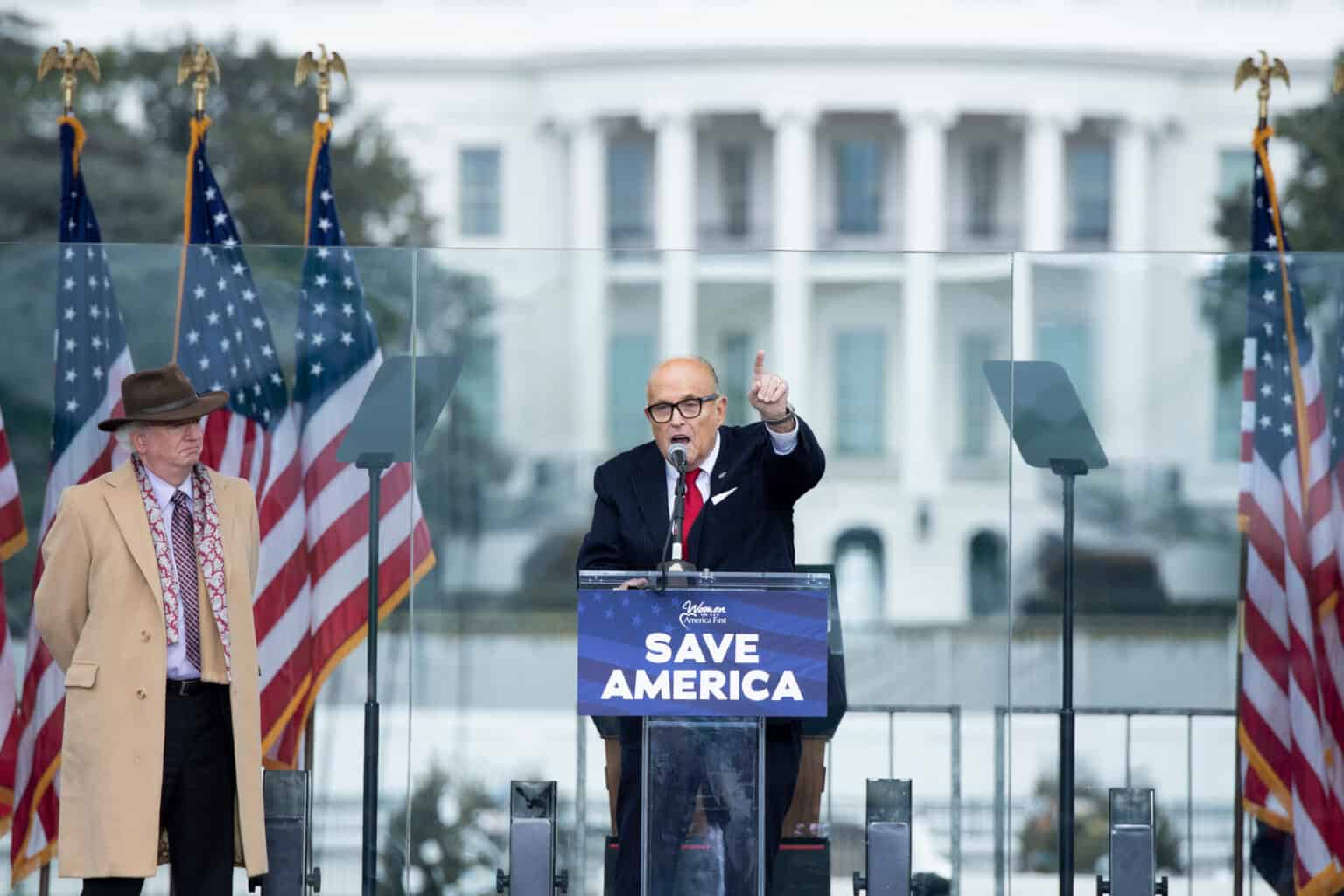 Dominion sues Rudy Giuliani for $1.3 billion over false election claims.