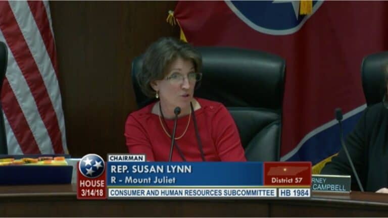 QAnon state Rep leads moment of silence to mourn the end of Donald Trump’s presidency.