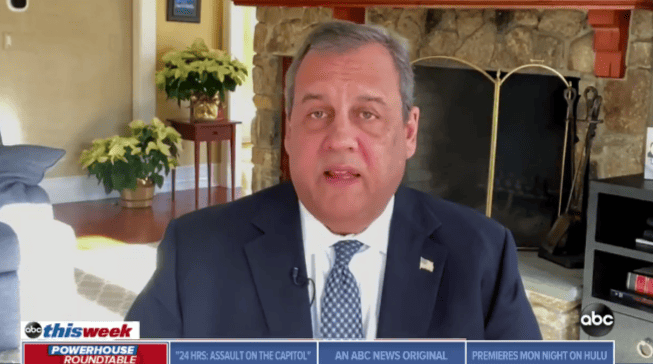 Chris Christie: "If incitement to insurrection isn't an impeachable offense I don't know what it is".