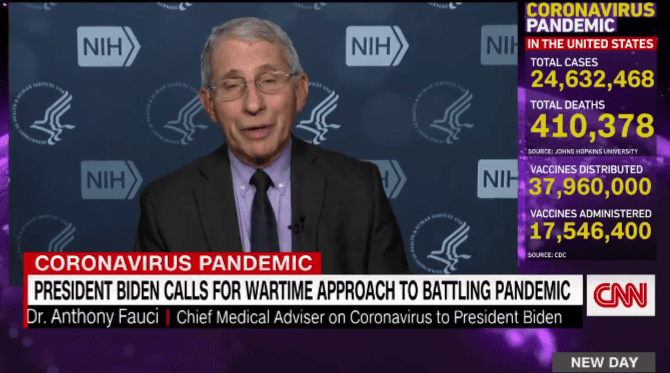 Dr. Fauci: Lack of candor or facts "likely did" cost lives during the pandemic.