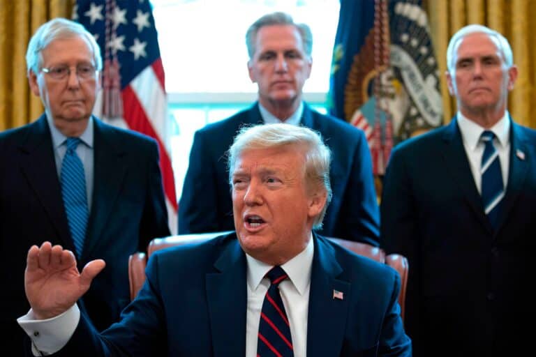 Pence, top congressional Republicans to skip Trump’s farewell ceremony.