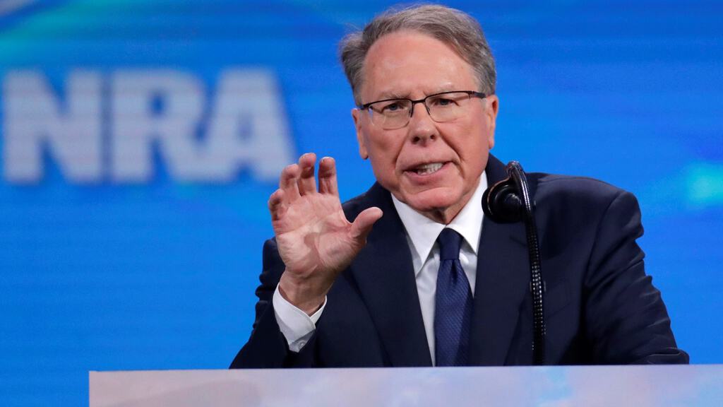 NRA files for bankruptcy, says its "dumping" New York and will reincorporate in Texas.