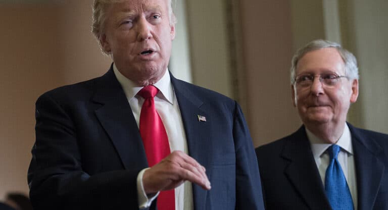 Allies of Mitch McConnell “declaring war on Team Trump” after Georgia results.