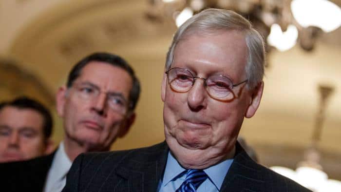 McConnell agrees to power-sharing deal after two democratic senators say they will not eliminate the Senate filibuster.