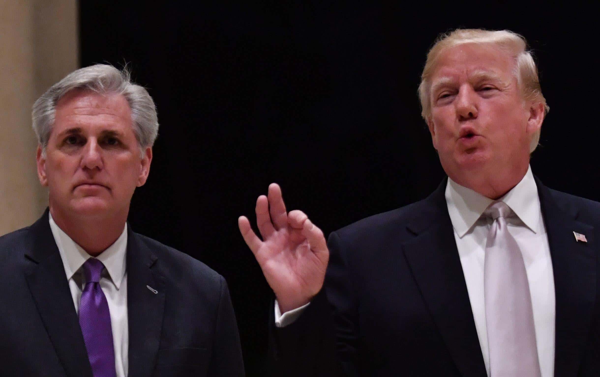 Kevin McCarthy snaps at Trump after tries to blame "Antifa people" for Capitol riots: "It’s not Antifa, it’s MAGA. I know. I was there".