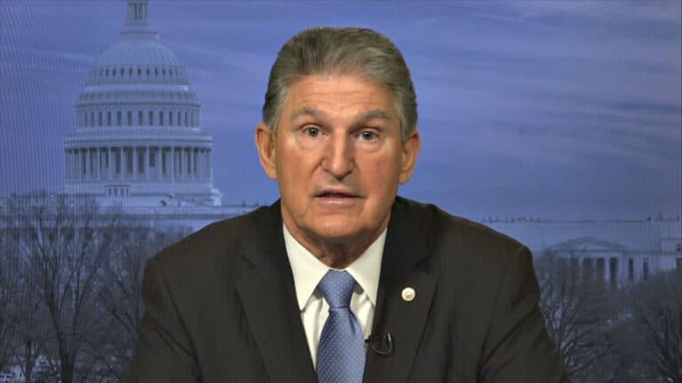 Joe Manchin says VP Harris’ West Virginia TV interview was “not a way of working together.”