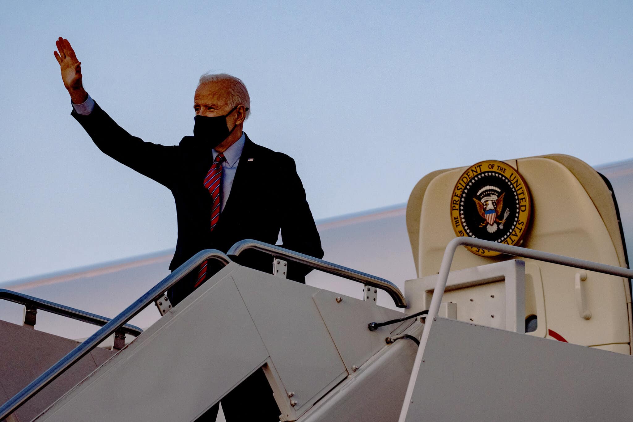 President Biden’s use of Air Force One causing QAnon supporters to lose hope about March 4.