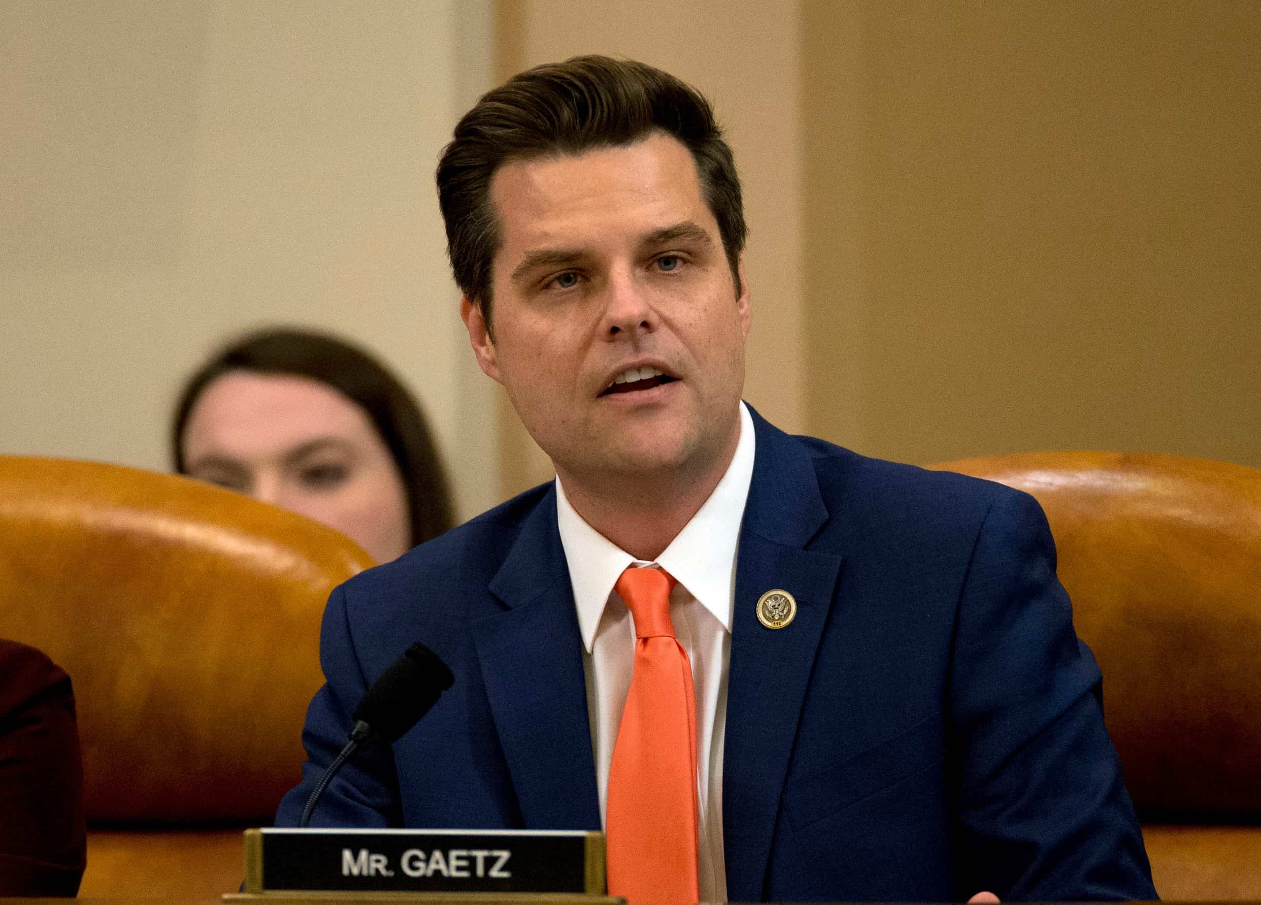 Matt Gaetz said he would leave his seat in the House to defend Trump in the impeachment trial.