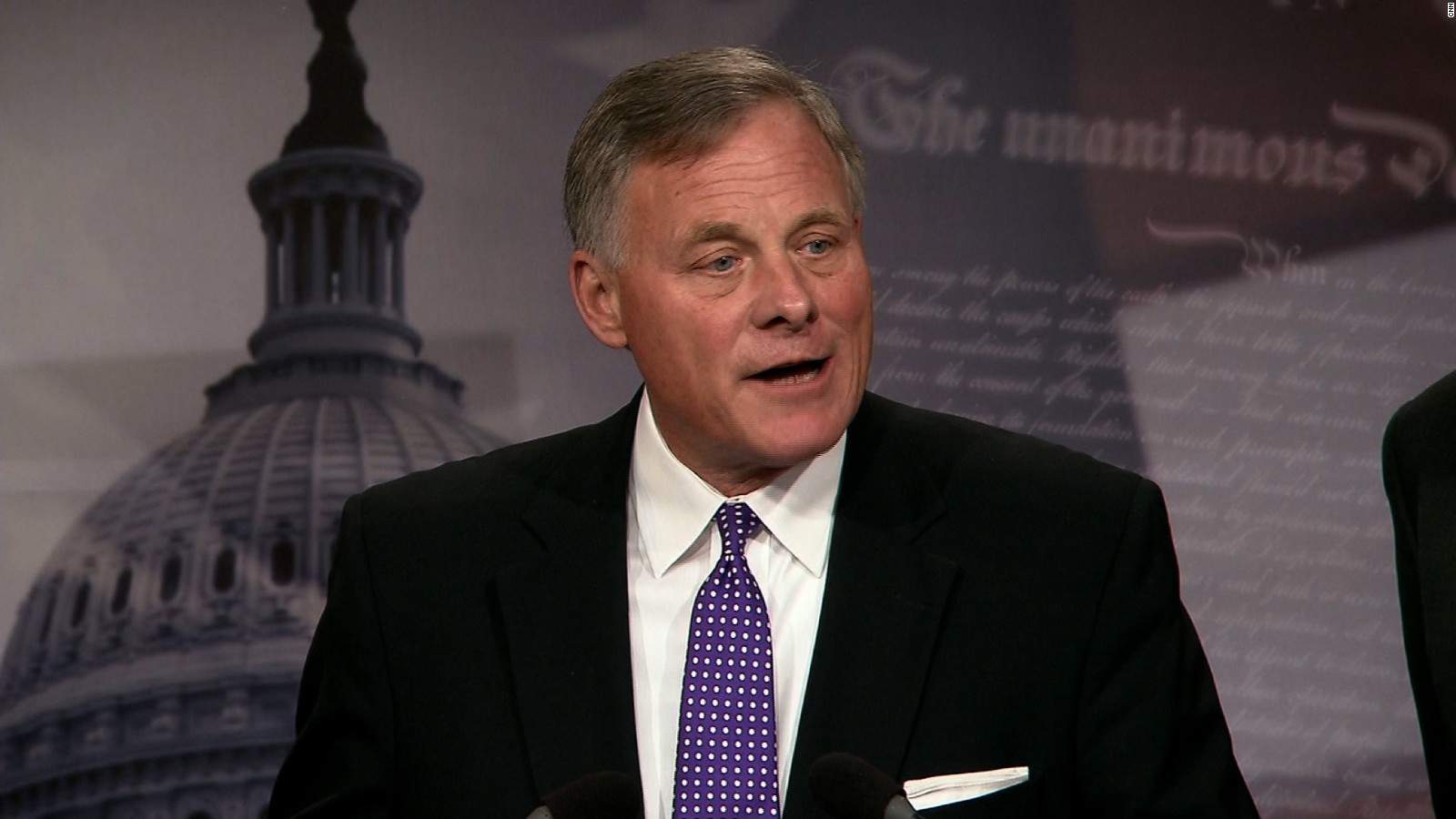 North Carolina Republican Party votes unanimously to censure Sen. Richard Burr for his vote to convict Trump.