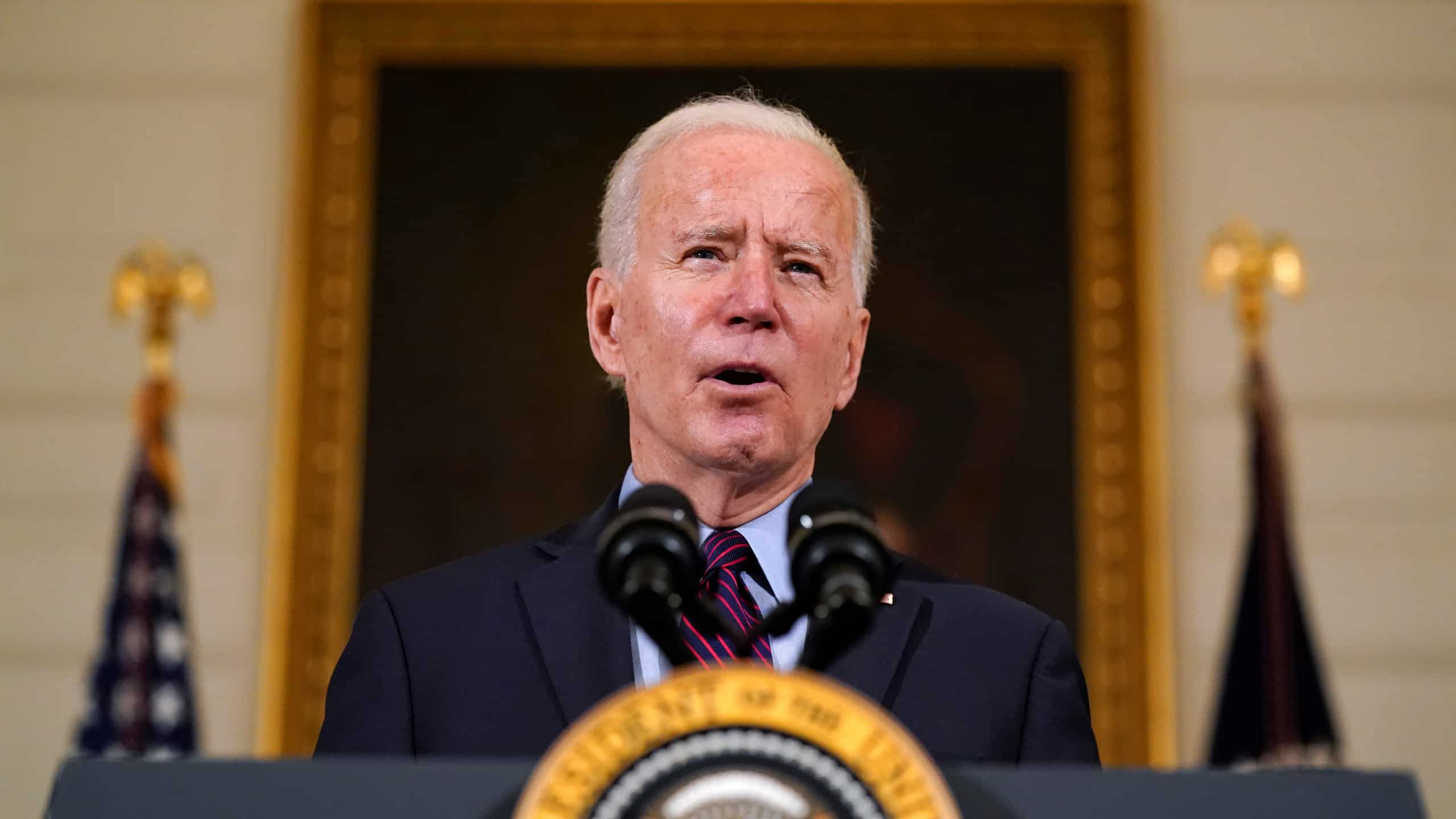 President Biden calls for tougher gun laws on Parkland anniversary.