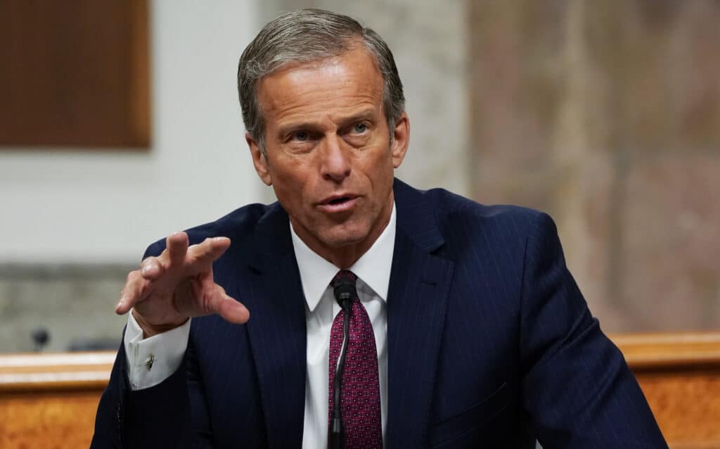 Sen. John Thune says Republicans are engaging in "cancel culture" when they punish lawmakers who break with Trump.