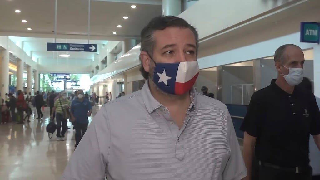 United Airlines investigating leak of Ted Cruz's flight information.