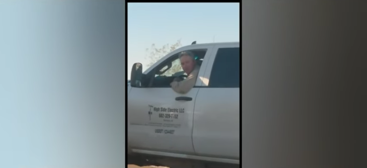 Man yells at Arizona family in line for food to "get a f*cking job."