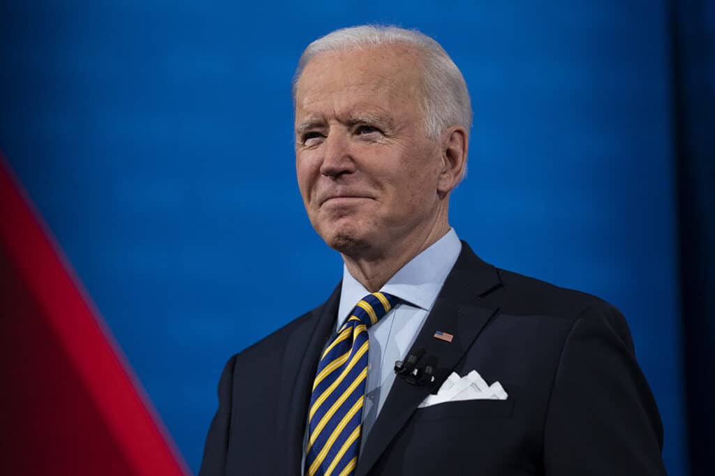President Biden: 'I'm tired of talking about Trump'