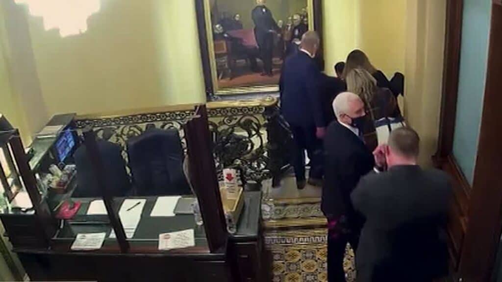 Pence had the 'nuclear football' at the Capitol on Jan. 6.